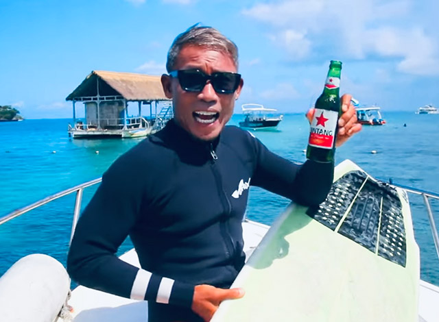 レンボンガン島 サーフトリップ