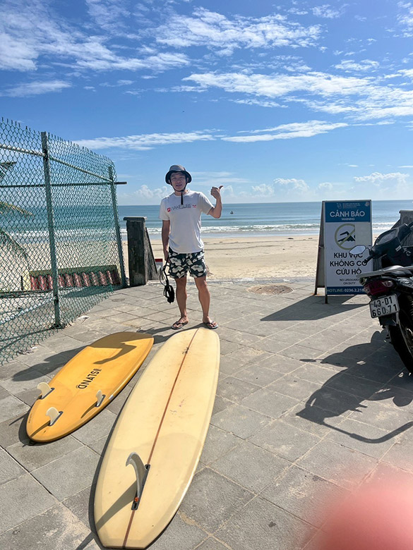 ベトナム・ダナン　サーフィン